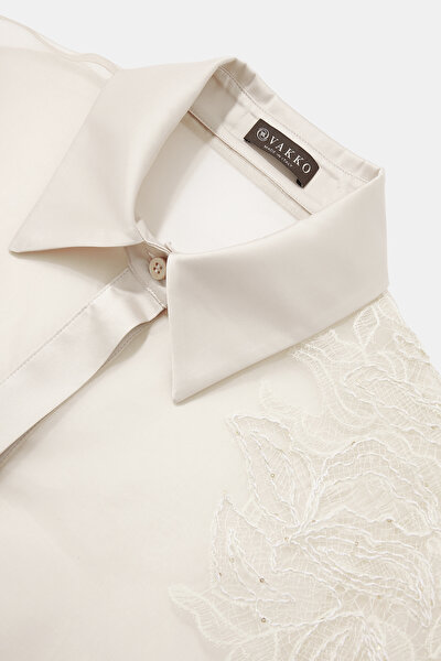 BEIGE LONG SLEEVE SHIRT 9