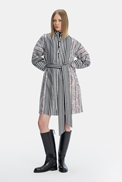 RED LONG SLEEVE ABOVE THE KNEE DRESS 4