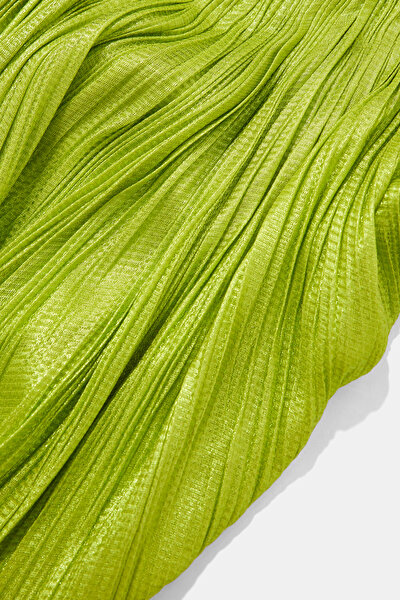 GREEN SLEEVELESS DRESS 10