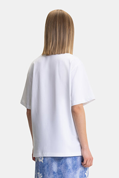 BEYAZ BASKILI T-SHIRT 3