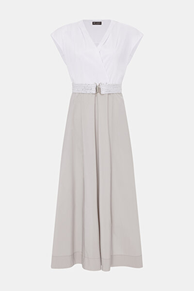 BEIGE OFF THE SHOULDER DRESS 5