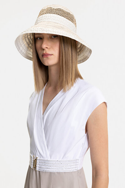 BEIGE OFF THE SHOULDER DRESS 3