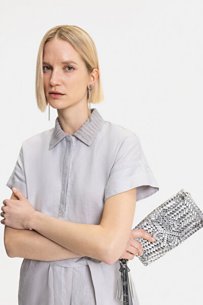 GREY SHORT SLEEVE JUMPSUIT 4