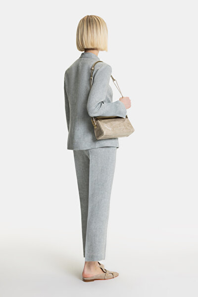 ECRU MANDARIN COLLAR JACKET 4