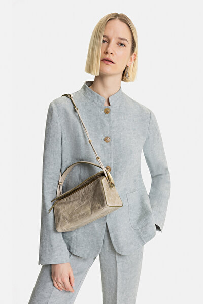 ECRU MANDARIN COLLAR JACKET 5