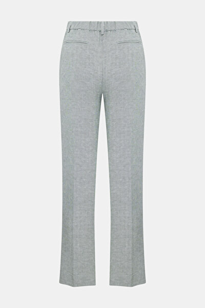 ECRU WIDE LEG TROUSERS 5