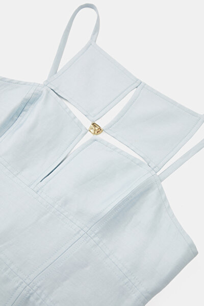 ICE BLUE MAXI DRESS 3
