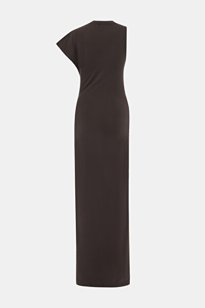 BROWN MAXI DRESS 4
