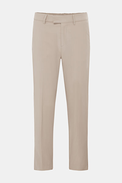 BEIGE SKINNY LEG TROUSERS 4
