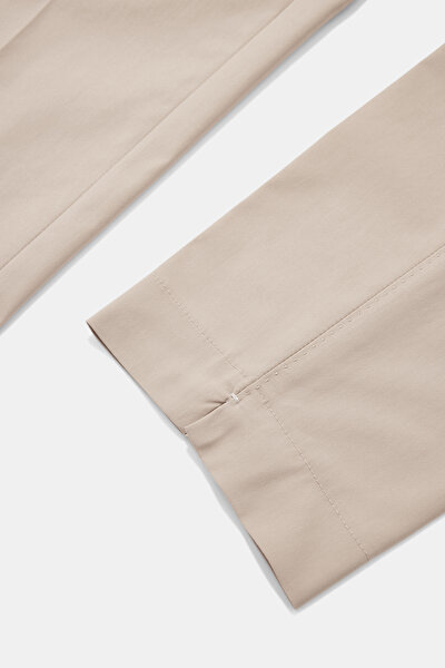 BEIGE SKINNY LEG TROUSERS 8