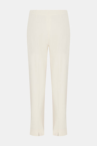 ECRU SKINNY LEG TROUSERS 5