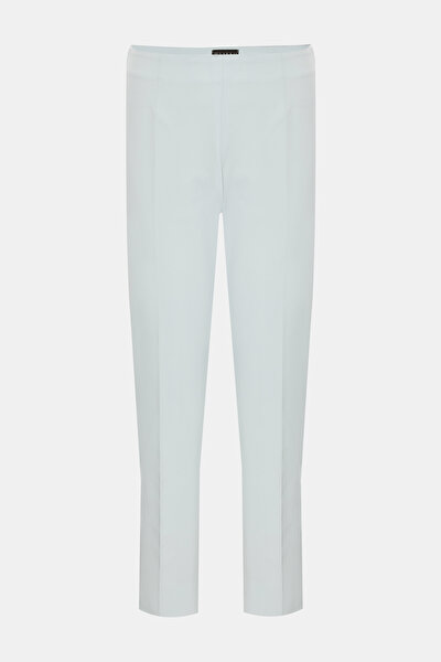 TURQUOISE SKINNY LEG TROUSERS 4