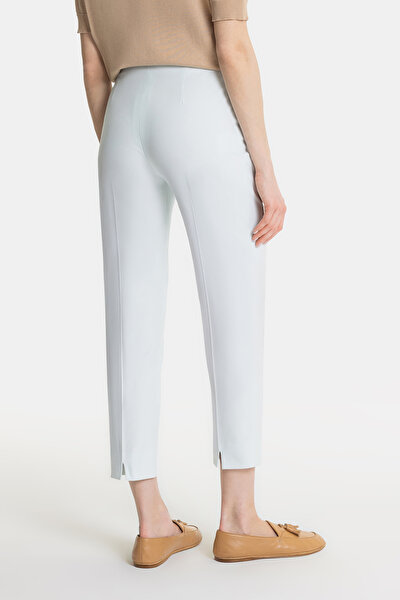 TURQUOISE SKINNY LEG TROUSERS 3