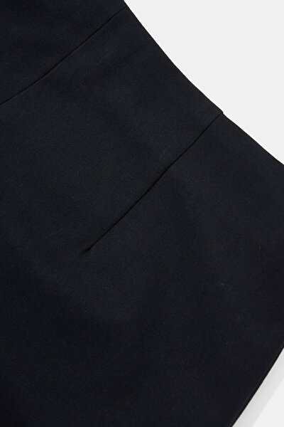 NAVY BLUE SKINNY LEG TROUSERS 4