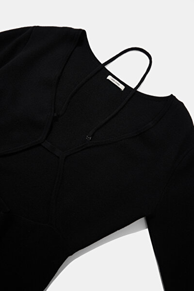 BLACK MİDİ DRESS 3