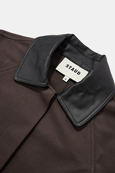 BROWN REEFER JACKET 3