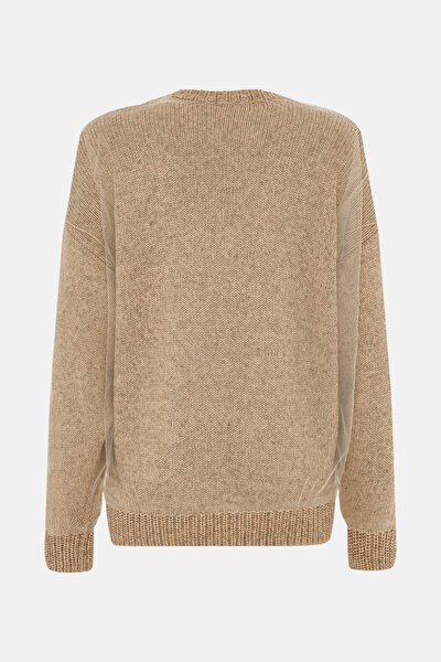 CAMEL V NECK TRICOT 10
