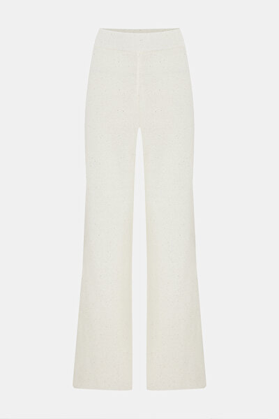WHITE WIDE LEG TROUSERS 4