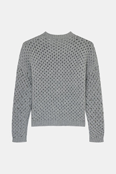 DARK GREY BASIC / ROUND NECKLINE TRICOT 9
