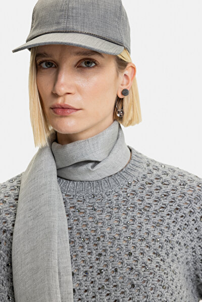 DARK GREY BASIC / ROUND NECKLINE TRICOT 3