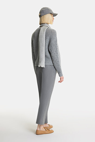 DARK GREY BASIC / ROUND NECKLINE TRICOT 5