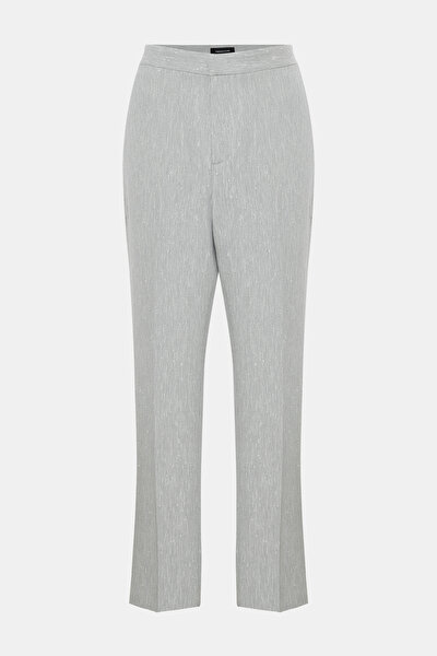 WHITE STRAIGHT CUT TROUSERS 5