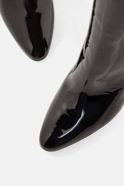 BLACK LEATHER BOOT 4