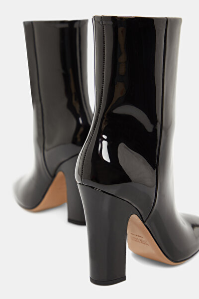 BLACK LEATHER BOOT 5
