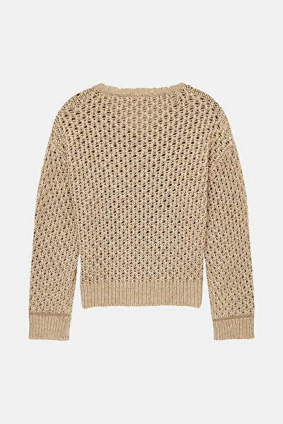 CAMEL V NECK TRICOT 8