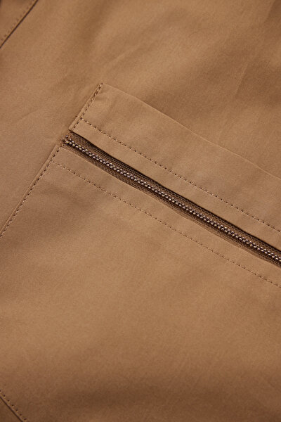 TAN SHORT SLEEVE SHIRT 10