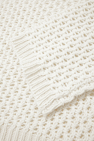 ECRU BASIC / ROUND NECKLINE TRICOT 9