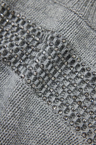 DARK GREY BASIC / ROUND NECKLINE TRICOT 9