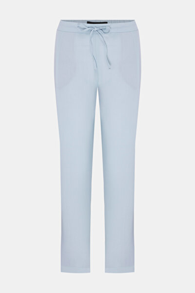 BLUE WIDE LEG TROUSERS 5
