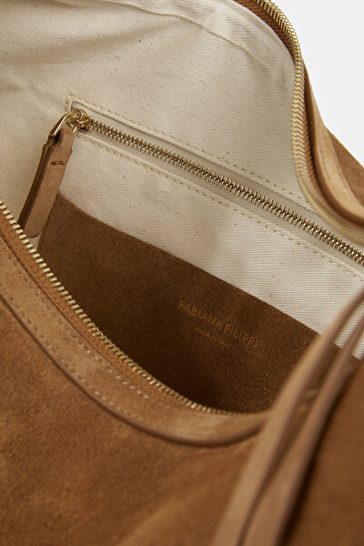 TAN SUEDE BAG 9