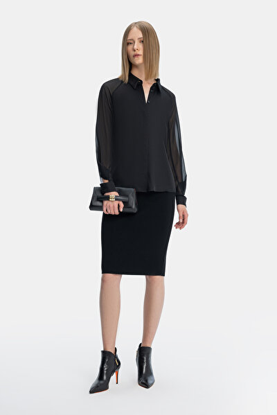 BLACK LONG SLEEVE SHIRT 3