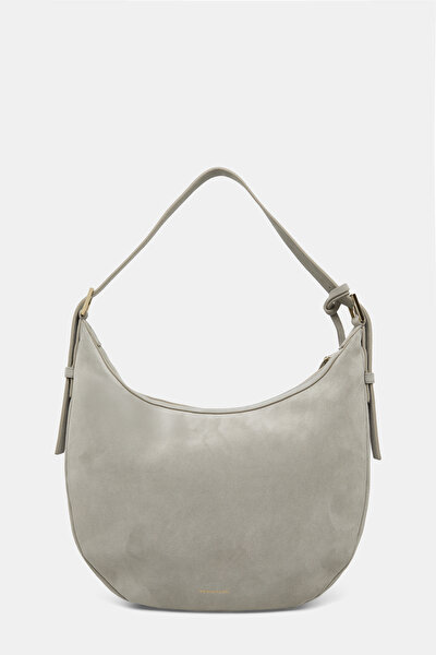 LIGHT GREY SUEDE BAG 4