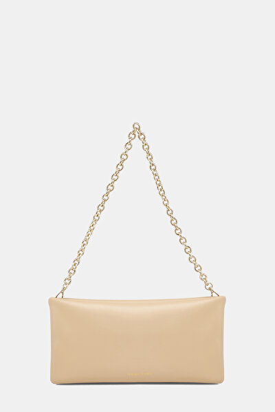 BEIGE LEATHER BAG 4