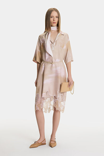 BEIGE LEATHER BAG 5