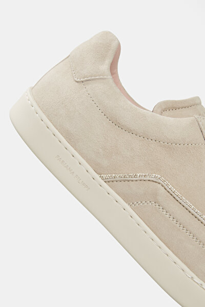 ECRU SUEDE SHOE 5