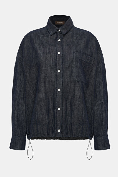 NAVY BLUE LONG SLEEVE SHIRT 8