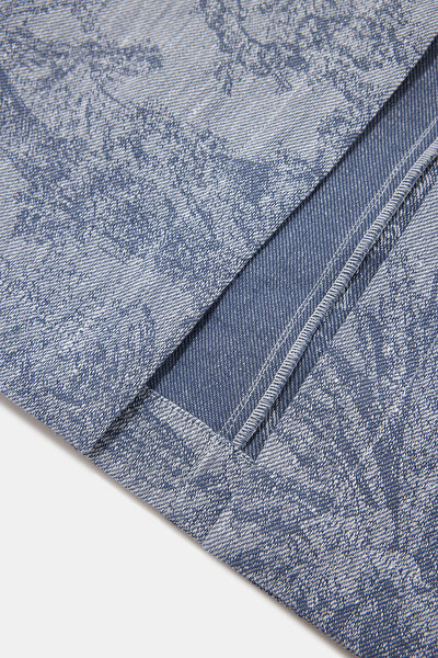 DARK BLUE MIDI SKIRT 8