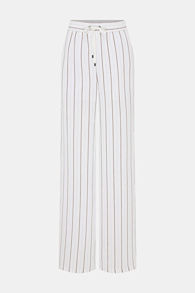 BLACK WIDE LEG TROUSERS 5