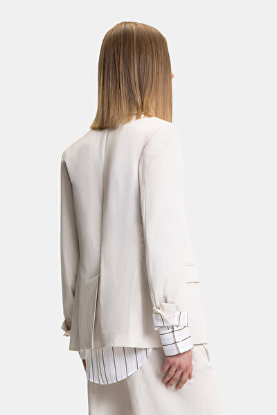 BROWN SHAWL COLLAR JACKET 3