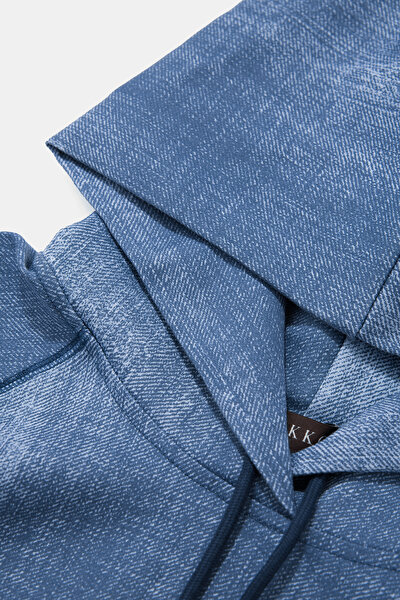 BLUE HOODIE SWEATSHIRT 10