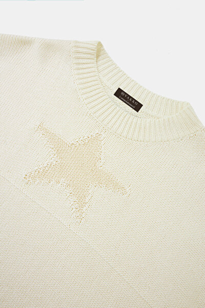 ECRU BASIC / ROUND NECKLINE TRICOT 10