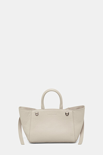 BEIGE LEATHER BAG 4