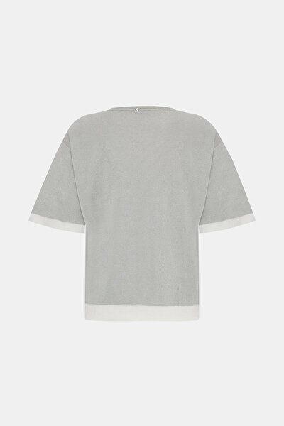 KHAKI BASIC / ROUND NECKLINE TRICOT 10