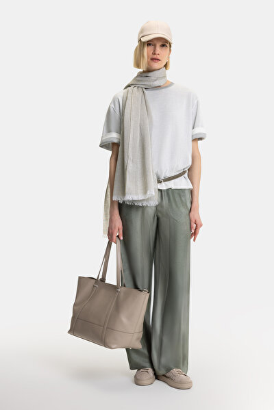 KHAKI BASIC / ROUND NECKLINE TRICOT 3