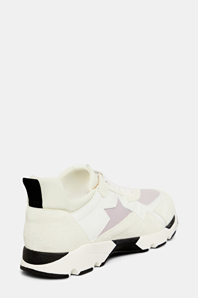 WHITE LEATHER SNEAKER KADIN 3