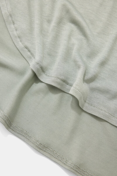 KHAKI V NECK SHORT SLEEVE TSHIRT 9